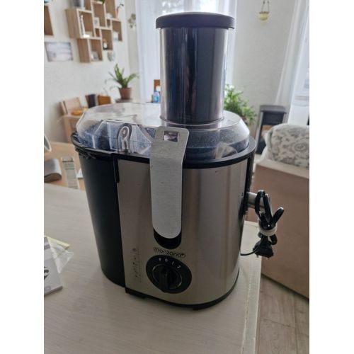 Bonjour souhaite vendre mon extracteur de jus de la marque Monzana très peut servie
