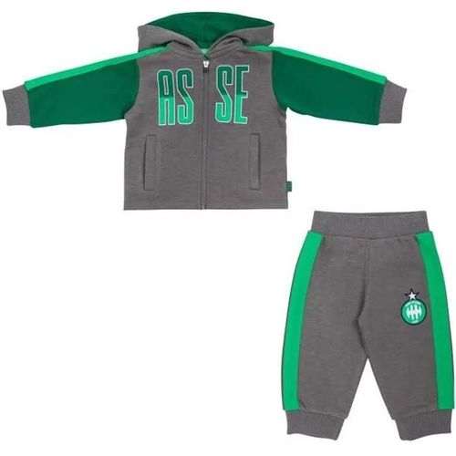 36 Mois - Jogging Veste + Pantalon Asse Bébé - Collection Officielle As Saint Etienne - Bébé