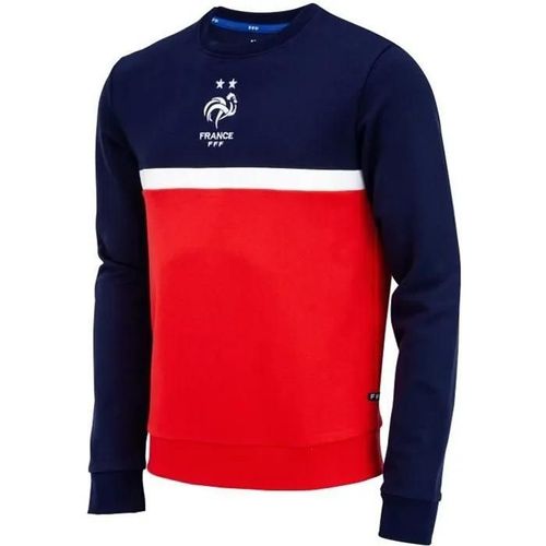 4 Ans - Sweat Fff - Equipe De France De Football - Enfant Garçon - 2 Étoiles - Rouge