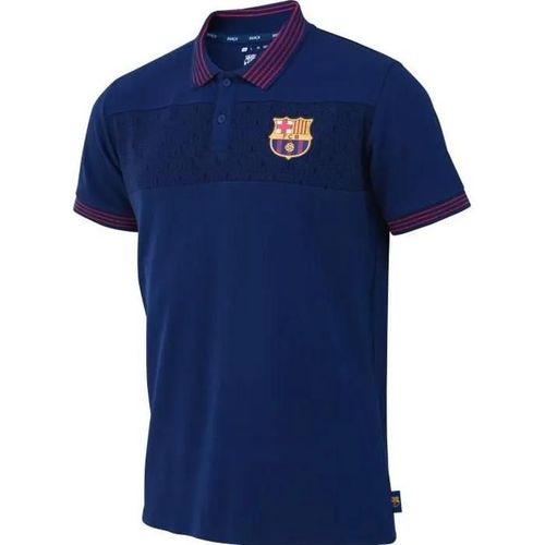 Xxl - Polo - Fc Barcelone - Barca - Homme - Bleu - 100% Coton - Football