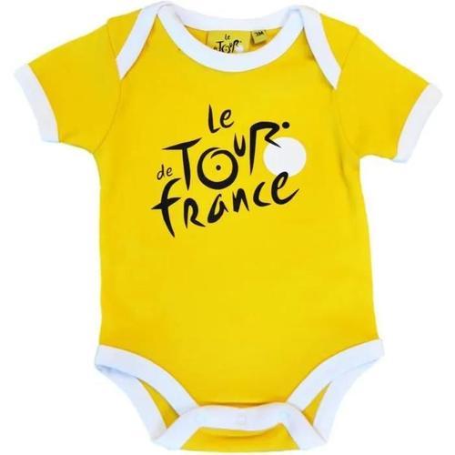 6 Mois - Body Bébé Le Tour De France De Cyclisme - Collection Officielle