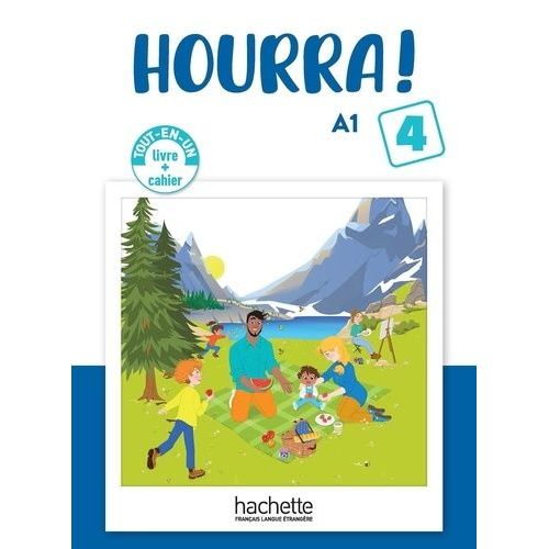 Hourra ! A1 4 - Tout-En-Un Livre + Cahier