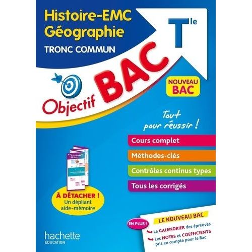 Histoire-Emc, Géographie Tle