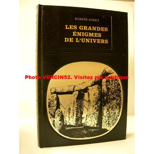 Les Grandes Enigmes De L Univers