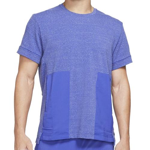 T-Shirt Violet Homme Nike Yoga