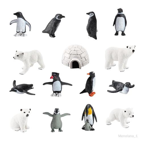 Mini figurines animaux d'Arctique