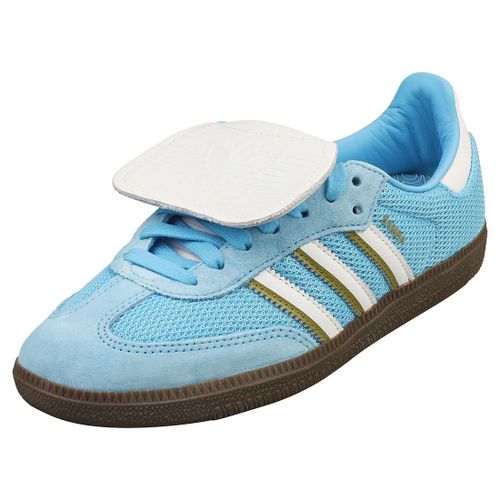 Adidas Samba Lt Homme Baskets Bleu Blanc