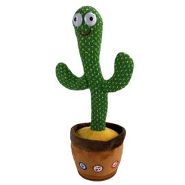 Cactus dansant avec éclairage de haut-parleur de 120 chansons et  enregistrement de cactus chantant et répétez vos mots cadeau pour enfants  enfants