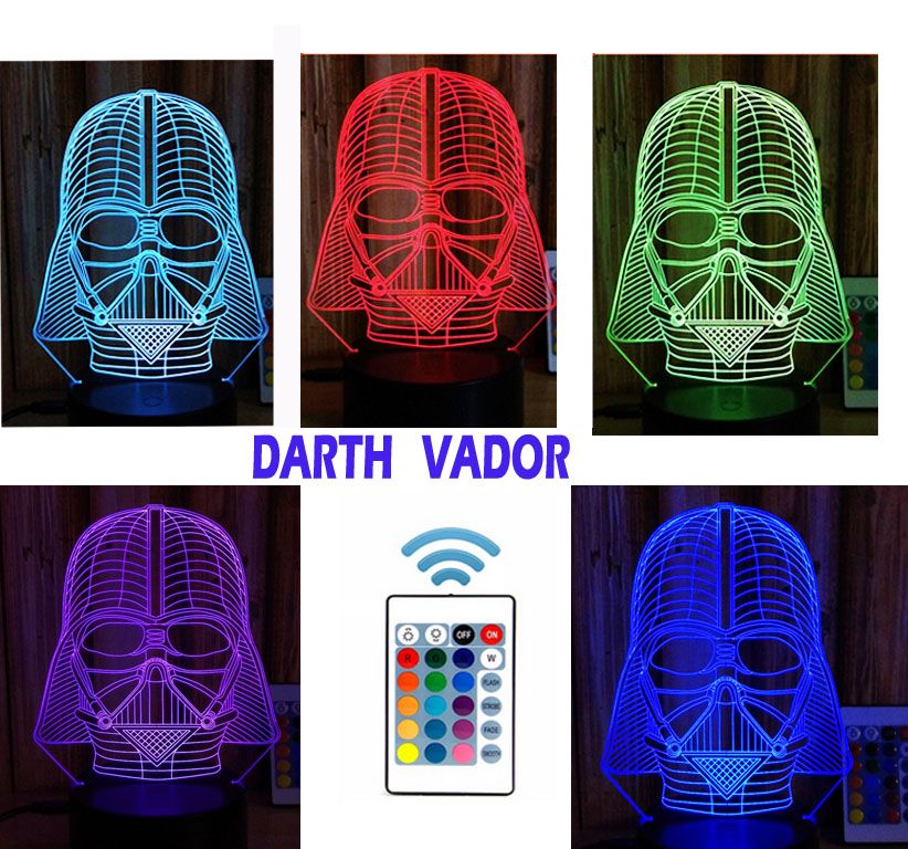 Lampe 3d Dark Vador