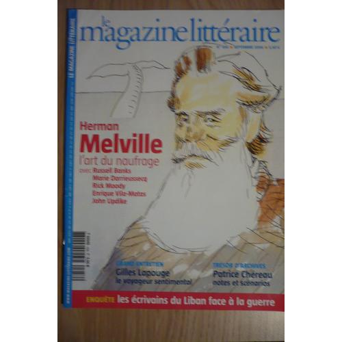 Magazine Littéraire N° 456 - Herman Melville, L’Art Du Naufrage – Septembre 2006 -