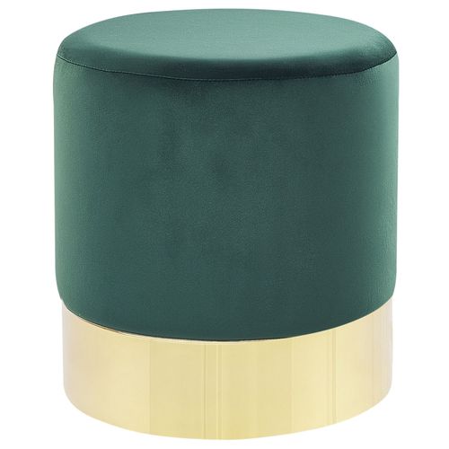 Pouf Sophia Vert Foncé Velours