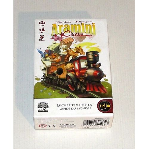 Aramini Circus Jeu De Cartes Iello Crash Games