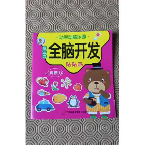 Paradis Cérébral Pratique , Développement Du Cerveau, ( Avec Vignettes Autocollantes ) Édition En Chinois 