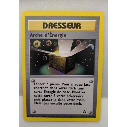 Arche D'énergie 75/75  - Vf - Set Neo Discovery  - Excellent État