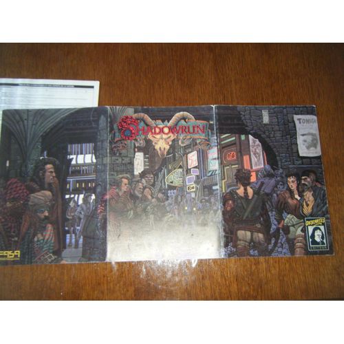 Shadowrun Ecran 2eme Edition Vf De 1993