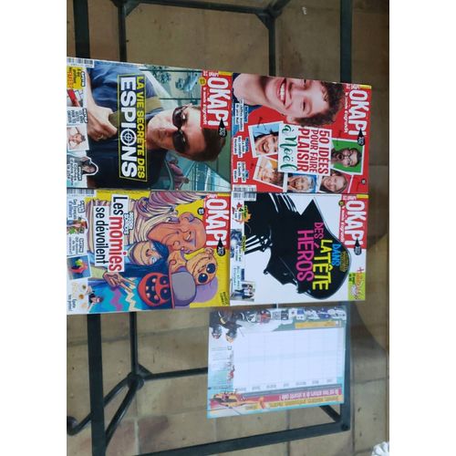 Lot De 4 Magazines Okapi Bayard 10 15 Ans