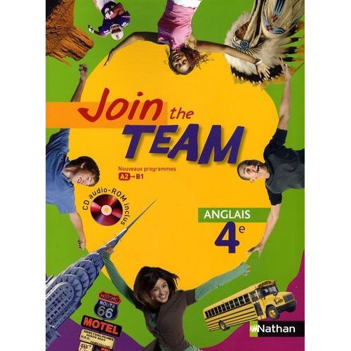 Anglais 4e Join The Team - (1 Cd Audio)