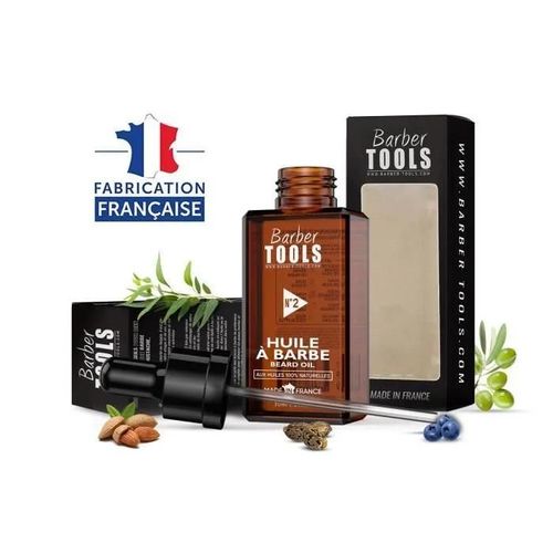 Huile Barbe | N°2 | Aux Huiles 100% Naturelles 30 Mlfavorise La Pousse De La Barbe 