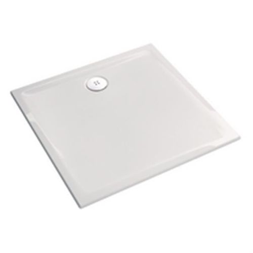 Allia Receveur Prima céramique 90x90 ultra-plat à encastrer avec traitement antigliss bords amincis 4 côtés traitement antigliss ...