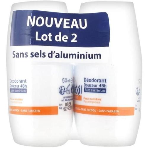 Déodorants Et Anti-Transpirants Etiaxil Déodorant Douceur 48h Sans Aluminium Lot De 2 X 50 Ml 73490 