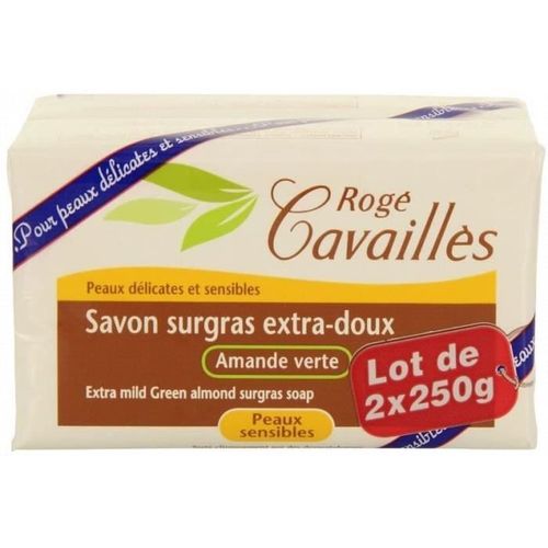 Roge Cavailles - Savon Surgras Lait De Rose 2 X 250g 41283 