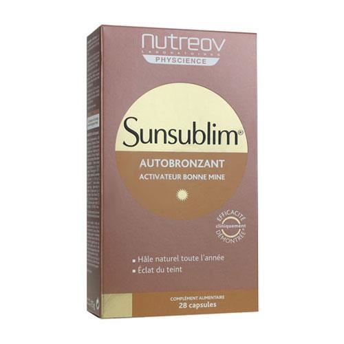 Nutreov Sunsublim Autobronzant 28caps 