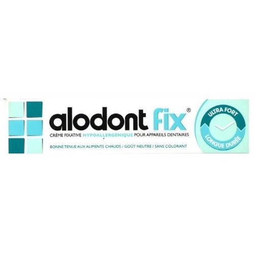 Alodont Fix Crème Fixative Pour Appareils Dentaires 50g 