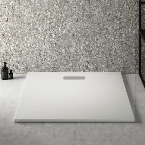 Receveur 100 x 100 cm - ULTRAFLAT NEW - extra-plat 2,5 cm - blanc brillant brillant - Ideal Standard