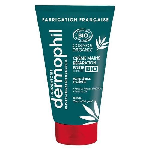 Dermophil Indien Crème Mains Réparation Forte Bio 75ml 