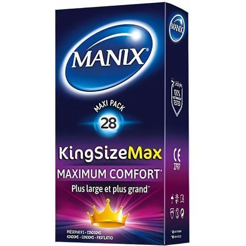 Preservatifs Manix King Size Max - Boite 28 Préservatifs