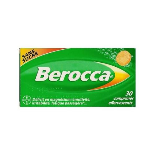 Berocca Sans Sucre Comprimés Effervescents X 30 