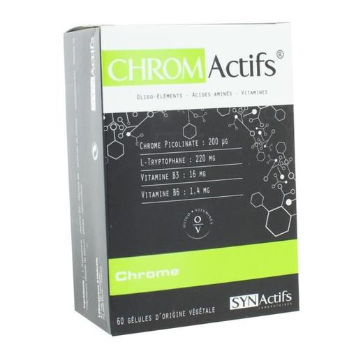 Synactifs Chromactifs Chrome 60 Gélules 