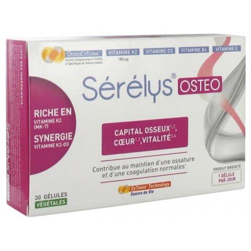 Sérélys Osteo 30 Gélules Végétales 