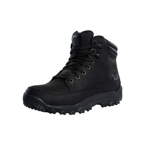 Timberland Bottes De Randonnée En Cuir Imperméables Rime Ridge, Noir