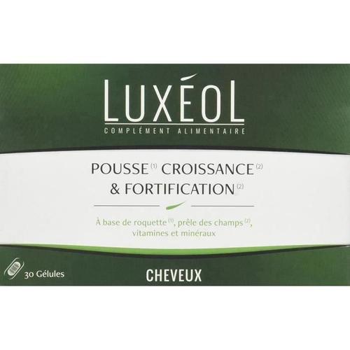 Luxéol Cheveux Pousse Croissance Fortifiant 30 Gélules 