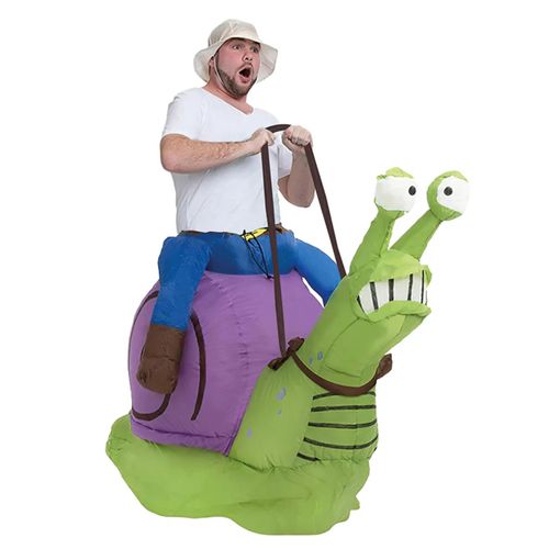 Déguisement À Dos D'escargot Gonflable Adulte