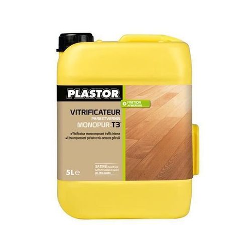 Vitrifcateur PLASTOR - monopur T3 - 1L - 13244-EXTRA MAT