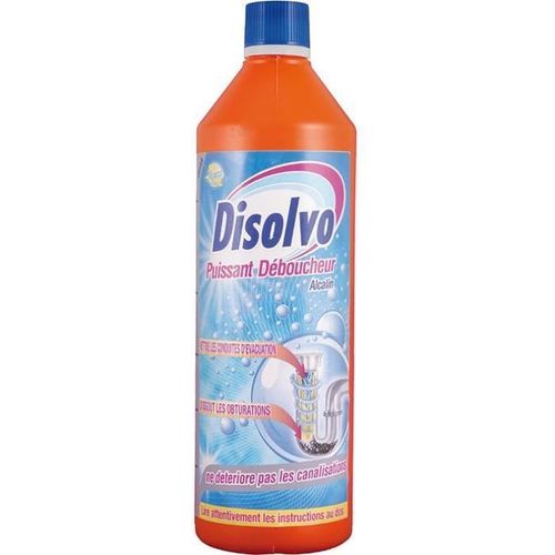 Puissant déboucheur alcalin 1L Disolvo