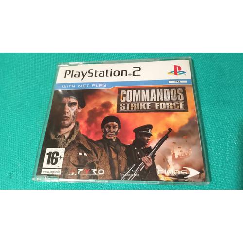 Commandos Strike Force Playstation 2 Ps2 Promo Press Presse