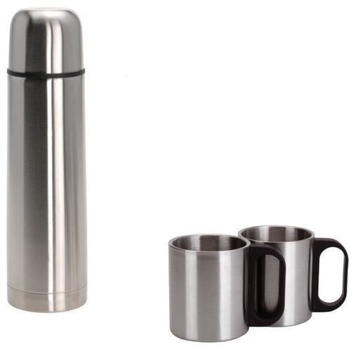 Free and Easy thermodurcissable 1 litre acier inoxydable argent 3-pièces