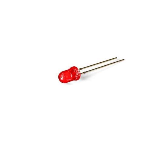 Led standard 5mm - rouge transparent