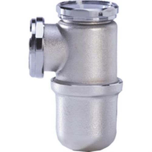 Nicoll Siphon lavabo 33x42 laiton chrome mat L 2211 réf. 0501012