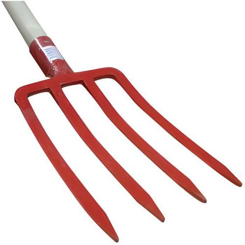 Fourche à bêcher - avec manche - 25 cm