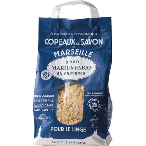 MARIUS FABRE Copeaux de savon de marseille sans huile de palme - 980 gr