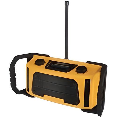 radio de chantier robuste - dab/dab+/fm - 2 x 2.5 w