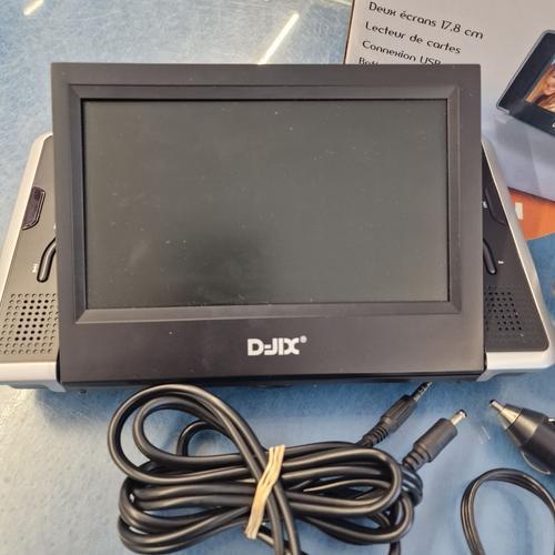 Lecteur DVD portable avec double écran D-JIX PVS 702-30 Twin