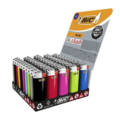 Bic Mini Briquets jetables assortis Lot de 50