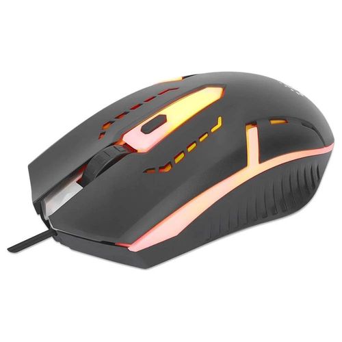 Souris gamer MANHATTAN Filaire - RGB - Ambidextre - Noire