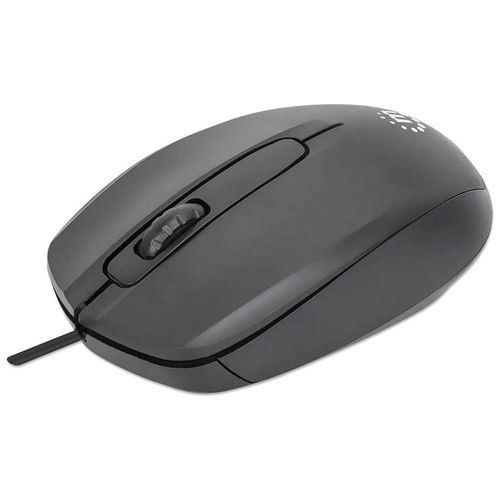 Souris sans fil MANHATTAN Confort II - Ambidextre - Noire