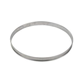 Moule À Tartelette Gobel Cercle À Tarte Haut - Inox - Bords Roulé